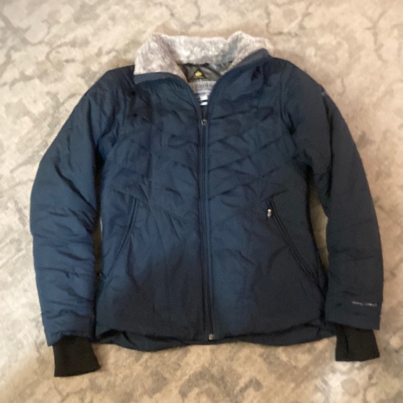 Columbia titanium omni-heat navy jacket - Picture 1 of 4